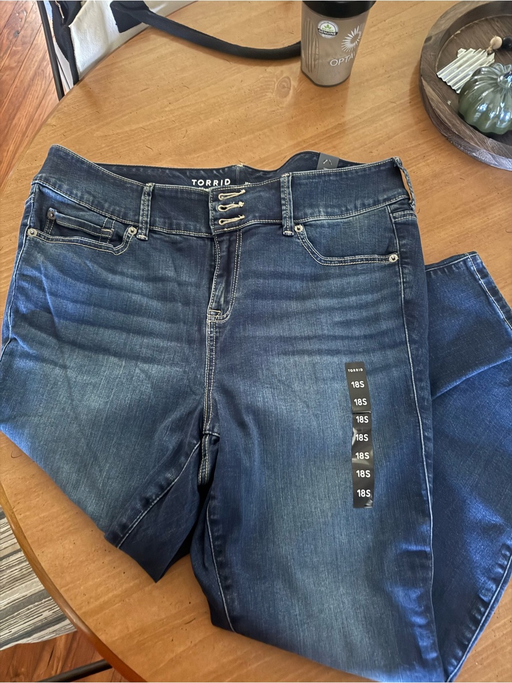 torrid Dark Indigo Stretch Jeggings